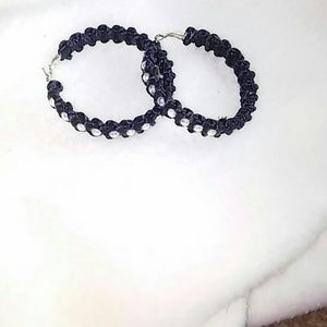 Pretty big hoop earrings